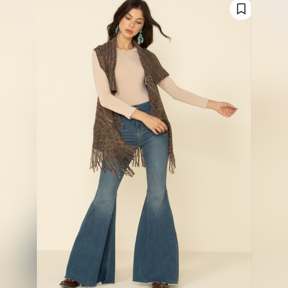 Shyanne Western Sweater Vest - Picture 2 of 7